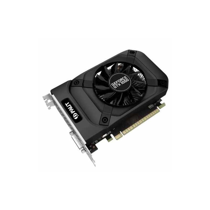 Palit GTX1050 StormX, 2GB DDR5, PCIe3, DVI, HDMI, DP, 1455MHz Clock, Compact Design