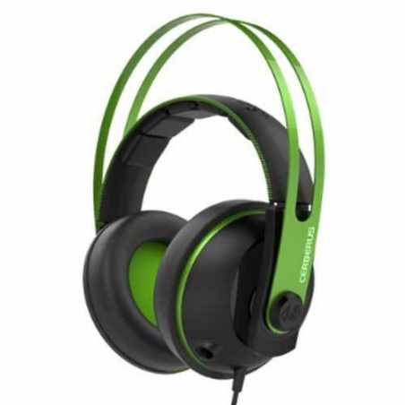 Asus CERBERUS Gaming Headset V2, 53mm Drivers, Braided Cable, Green