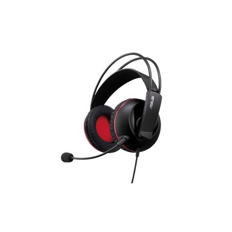 Asus CERBERUS Gaming Headset, 60mm Drivers, Full-size Cushions, Dual-mic, Braided Cable