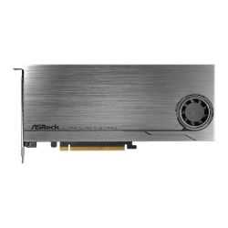 Asrock Ultra Quad M.2 Card, 4x M.2 NVMe, PCIe Gen3 x16 (x4), 32Gb/s, Intel VROC