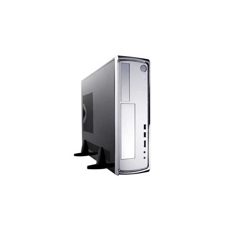 Antec Minuet 350 Micro ATX Slimline Desktop Case, 380W 80, USB3, eSATA, Black and Silver