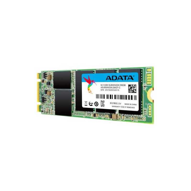 ADATA 256GB Ultimate SU800 M.2 SSD, M.2 2280, SATA3, 3D NAND, R/W 560/520 MB/s