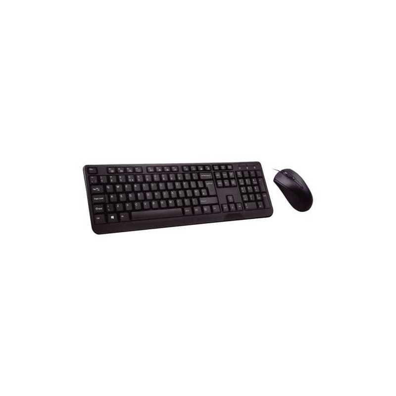 Builder Wired Keyboard and Mouse Desktop Kit, USB