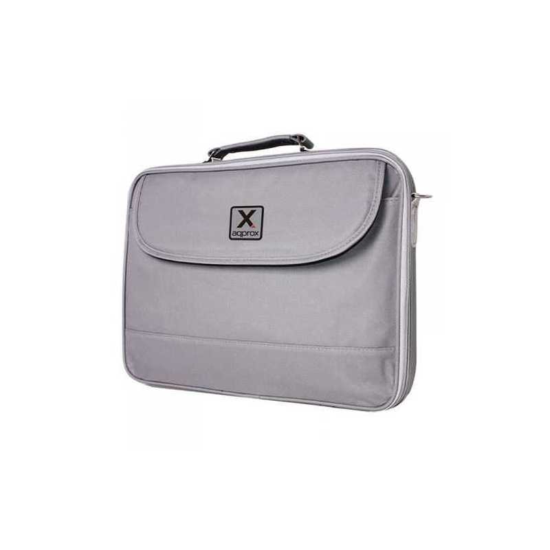 Approx (APPNB15G) 15.6" Laptop Carry Case, Multiple Compartments, Padded, Grey, Retail