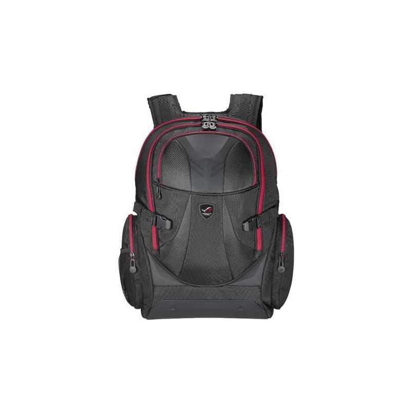 Asus ROG XRanger Backpack, up to 17" Laptops, Water Resistant, Padded Compartments, Black