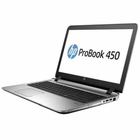 HP ProBook 450 G3 Laptop, 15.6", i3-6100U, 8GB, 256GB SSD, FP Reader, No Optical, Windows 10 Pro