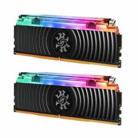 ADATA XPG Spectrix D80 RGB LED 16GB Kit (2 x 8GB), Hybrid Liquid/Air Cooling, DDR4, 3000MHz (PC4-24000), CL16, XMP 2.0, DIMM Memory, Black