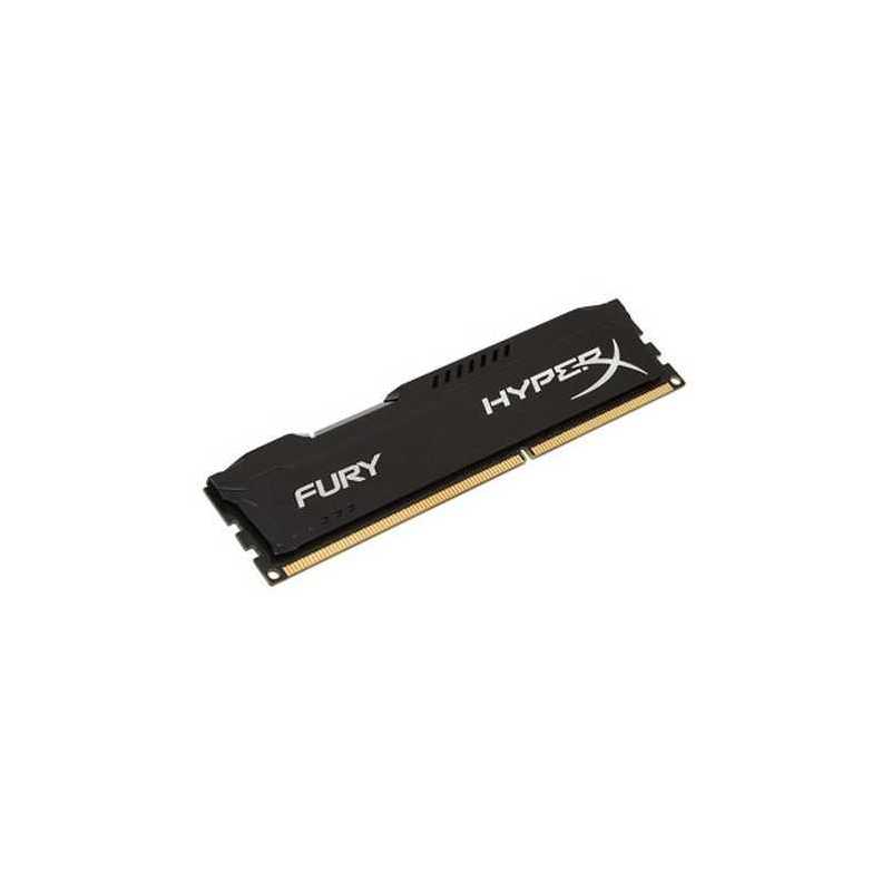 HyperX Fury Black 4GB, DDR3, 1600MHz (PC3-12800), CL10, DIMM Memory