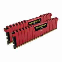 Corsair Vengeance LPX 8GB Kit (2 x 4GB), DDR4, 2400MHz (PC4-19200), CL16, XMP 2.0, DIMM Memory, Red