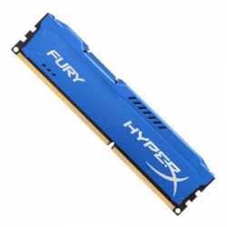 HyperX Fury Blue 4GB, DDR3, 1600MHz (PC3-12800) CL10 DIMM Memory
