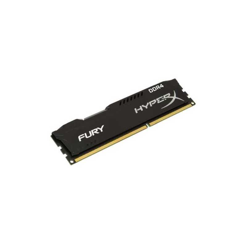 HyperX Fury Black 8GB, DDR4, 2666MHz (PC4-21330), CL16, XMP, DIMM Memory