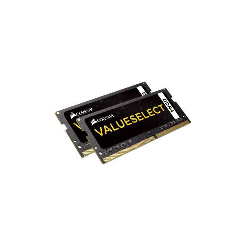 Corsair Value Select 8GB Kit (2 x 4GB), DDR4, 2133MHz (PC4-17000), CL15, SODIMM Memory
