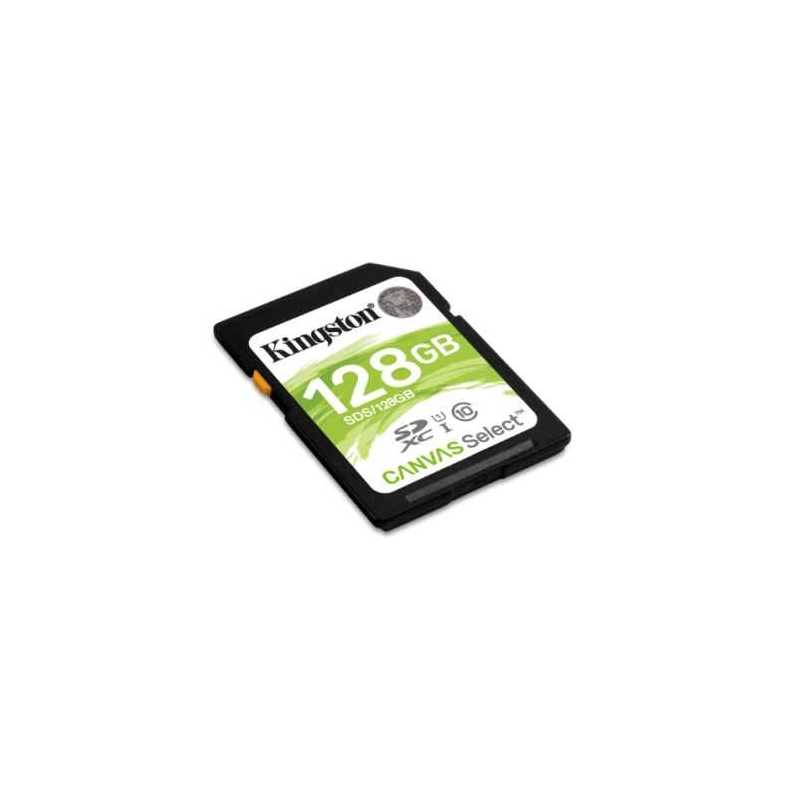 Kingston 128GB Canvas Select SDXC Card, Class 10