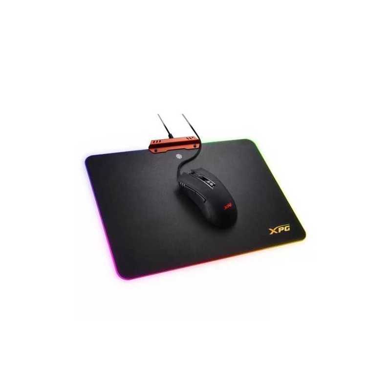 ADATA XPG Infarex M10 Optical Gaming Mouse with Infarex R10 RGB Gaming Pad, 3200 DPI, Ultrapolling 125Hz Tracking