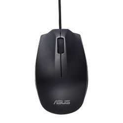 Asus UT280 Wired Optical Mouse, 1000 DPI, Ambidextrous, Black