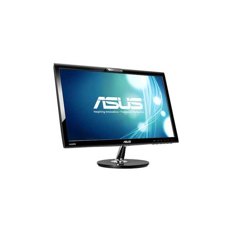 Asus 21.5" LED Monitor (VK228H), 1920 x 1080, 5ms, 80M:1, VGA, DVI, HDMI, HD Webcam, Speakers, VESA