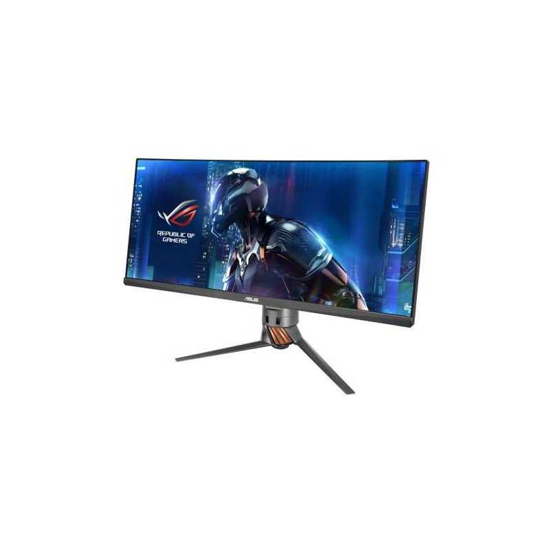 Asus 34" ROG Swift QHD Curved Gaming Monitor (PG348Q), 21:9, IPS, 3440 x 1440, HDMI, DP, 100Hz, G-SYNC, Lighting Effects, VESA