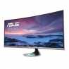 Asus 37.5" Designo Curve UWQHD Ultra-wide Curved Monitor (MX38VC), 21:9, 3840 x 1600, Qi Wireless Charger, Bluetooth Support, Speakers