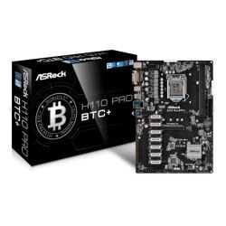 Asrock H110 PRO BTC+, Intel H110, 1151, ATX, DDR4, DVI, M.2, 12 x PCIe2.0 x1