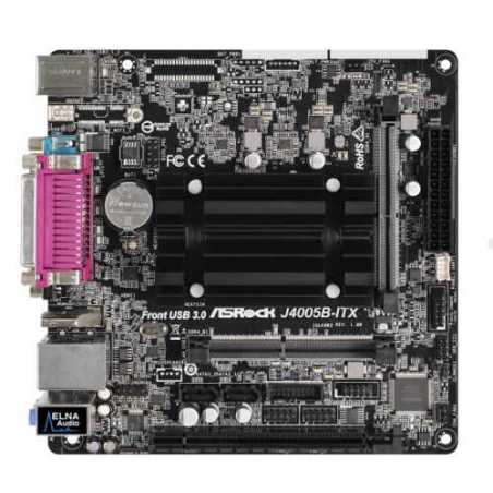 Asrock J4005B-ITX, Integrated Intel Dual-Core J4005, Mini ITX, DDR4 SODIMM, VGA, HDMI