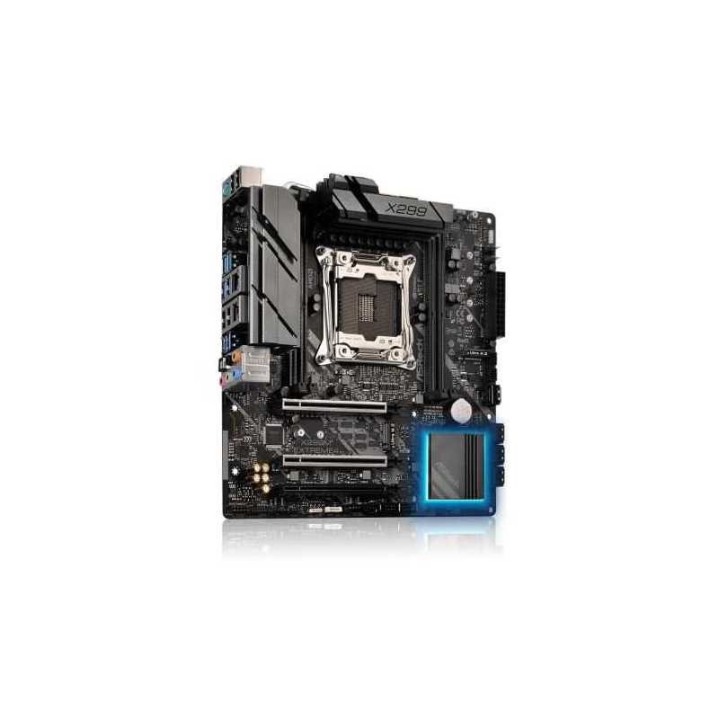 Asrock X299M EXTREME4, Intel X299, 2066, Micro ATX, DDR4, SLI/XFire, Dual LAN, RGB Lighting