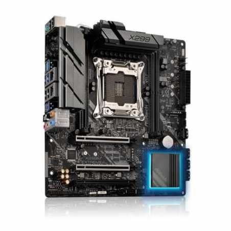 Asrock X299M EXTREME4, Intel X299, 2066, Micro ATX, DDR4, SLI/XFire, Dual LAN, RGB Lighting