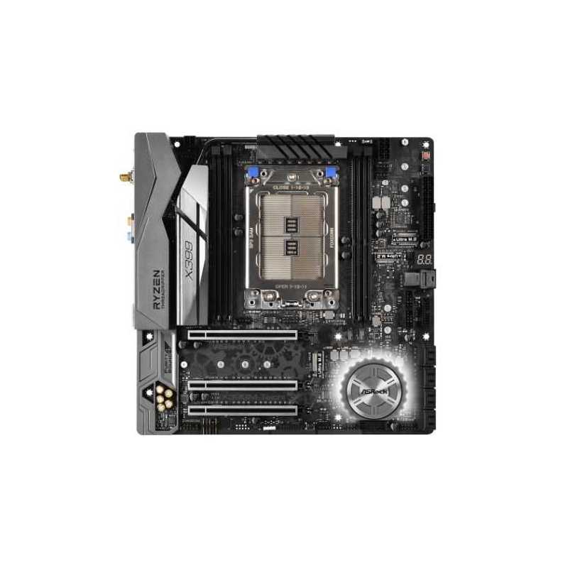 Asrock X399M TAICHI, AMD X399, TR4, Micro ATX, 4 DDR4, XFire/SLI, Wi-Fi, Dual GB LAN, RGB Lighting