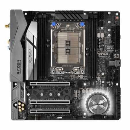 Asrock X399M TAICHI, AMD X399, TR4, Micro ATX, 4 DDR4, XFire/SLI, Wi-Fi, Dual GB LAN, RGB Lighting