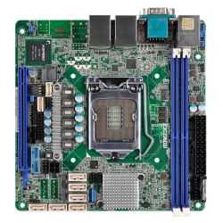 Asrock Rack E3C236D2I Server Board, Intel C236, 1151, Mini ITX, DDR4, Dual GB LAN, IPMI LAN, Serial Port