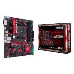 Asus Expedition A320M GAMING, AMD A320, AM4, Micro ATX, DDR4, DVI, HDMI, Non-stop Durability, RGB Lighting
