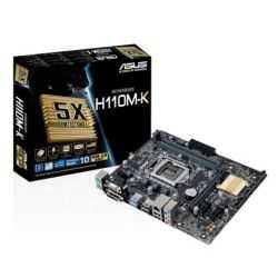 Asus H110M-K, Intel H110, 1151, Micro ATX, DDR4, VGA, DVI