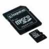 Kingston 16GB High Capacity Micro SD Card with SD Adapter, Class 4