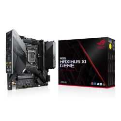 Asus ROG MAXIMUS XI GENE, Intel Z390, 1151, Micro ATX, 2 DDR4 (64GB), HDMI, Wi-Fi, RGB Lighting