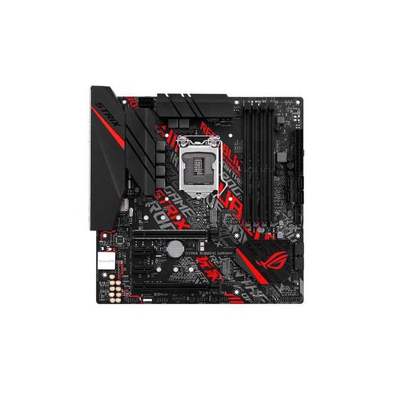 Asus ROG STRIX B360-G GAMING, Intel B360, 1151, Micro ATX, DDR4, DVI, HDMI, XFire, Dual M.2, RGB Lighting