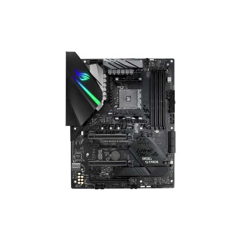 Asus ROG STRIX B450-E GAMING, AMD B450, AM4, ATX, 4 DDR4, XFire, Wi-Fi, HDMI, DP, M.2, RGB Lighting